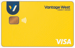 Vantage West Platinum Visa card art
