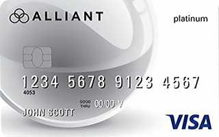 Alliant Visa® Platinum card art