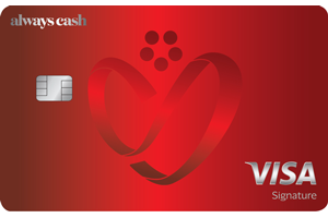Always Cash Visa® Signature Rewards card art