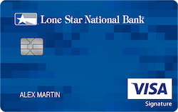 Lone Star National Bank Visa® Everyday Rewards+ card art