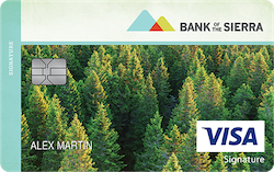 Bank of the Sierra Visa® Everyday Rewards+ card art
