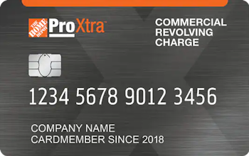 Home Depot Pro Xtra Credit Card (Commercial Revolving Charge) card art