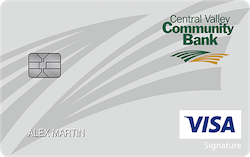 Central Valley Community Bank Visa® Everyday Rewards+ card art