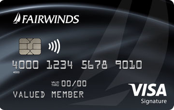 FAIRWINDS Visa Signature® card art