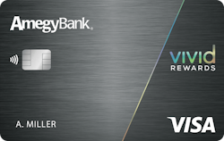 Amegy Bank Vivid Rewards card art