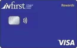 InFirst Federal Credit Union Visa® Rewards card art