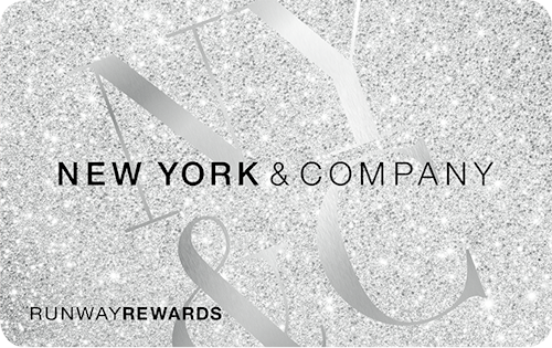 New York & Company RUNWAYREWARDS card art