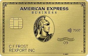 Business Gold card art