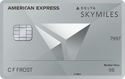 Delta SkyMiles® Platinum American Express card art