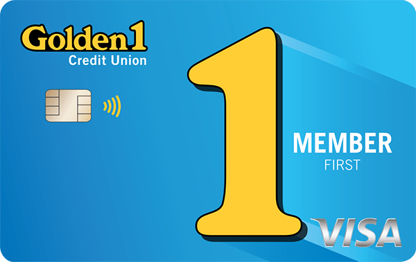Golden 1 Credit Union Member First card art