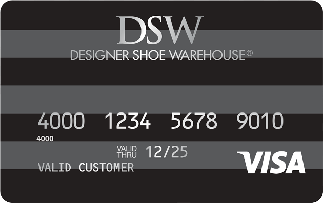 DSW Shoe Lover Visa card art