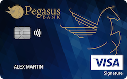 Pegasus Bank Visa® Everyday Rewards+ card art