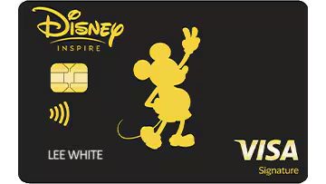 Disney Inspire Visa Card art