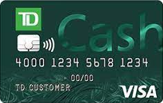 TD Cash Secured card art