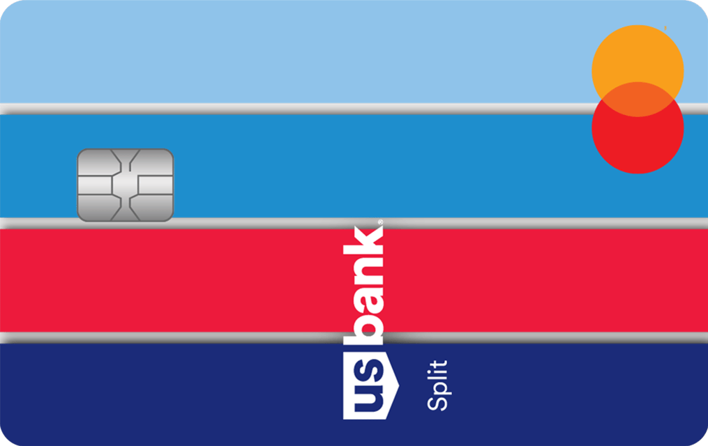 U.S. Bank Split™ World Mastercard® card art