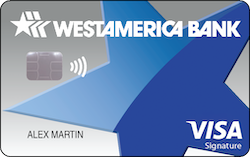 Westamerica Bank Visa® Everyday Rewards+ card art