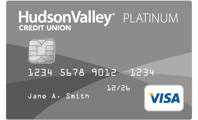 Hudson Valley Credit Union Business Visa® Platinum Rewards card art