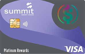 Summit Credit Union Visa Platinum Rewards card art