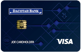 Dacotah Bank Low Rate card art