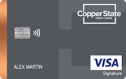 Copper State Credit Union Visa® Business Company card art