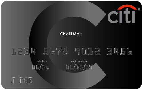Citi Chairman card art