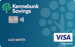 Kennebunk Savings Visa® Max Cash Preferred card art