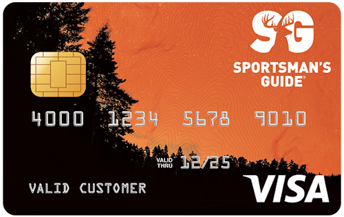 Sportsman's Guide Buyer's Club® Rewards Visa® card art