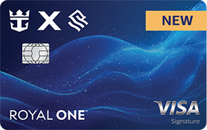 Royal ONE™ Visa Signature® card art
