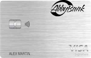 Abby Bank Visa® Max Cash Preferred card art
