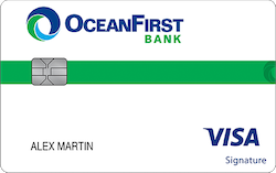 OceanFirst Bank Visa® Everyday Rewards+ card art