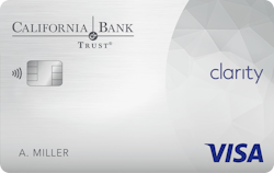 California Bank & Trust Clarity card art