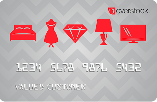 Overstock Store card art
