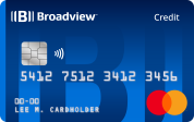 Broadview Credit card art
