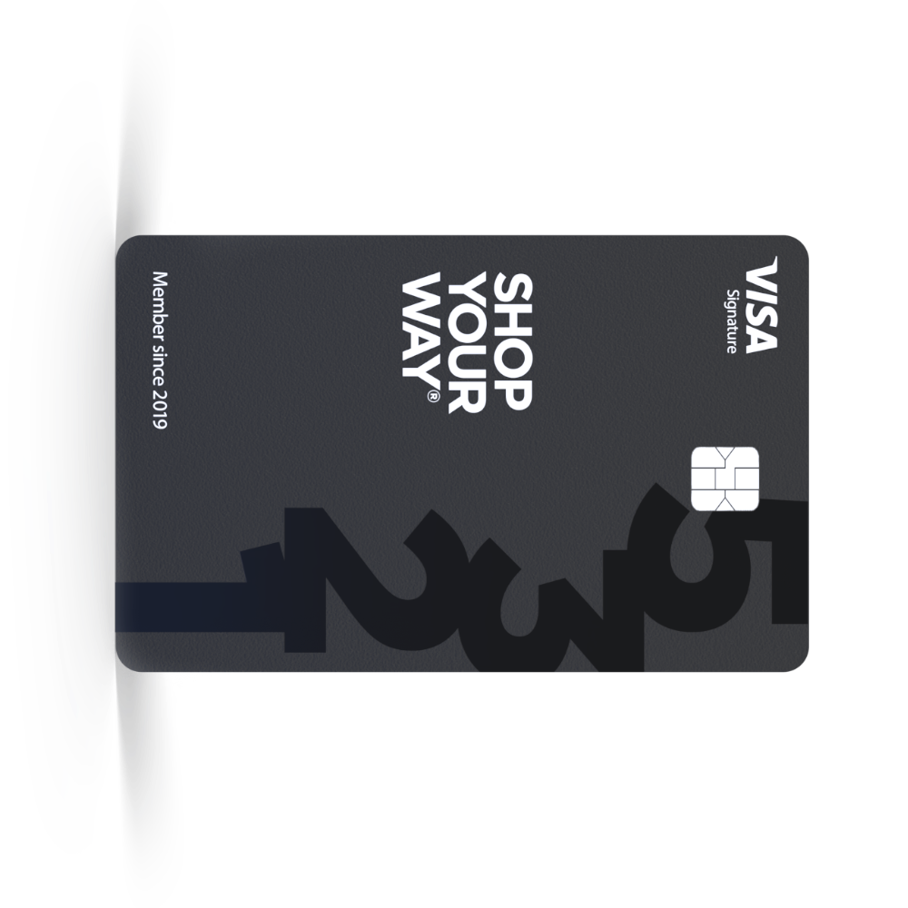 Shop Your Way® 5321 Visa® card art