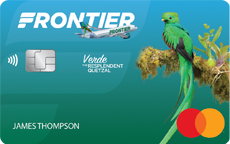 FRONTIER Airlines World Mastercard® card art