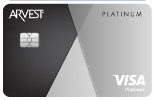 Arvest Platinum card art