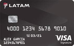 LATAM Visa Signature card art