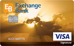 Exchange Bank Visa® Max Cash Preferred card art