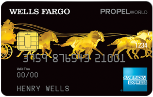 Wells Fargo Propel World American Express® card art
