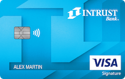 INTRUST Bank Visa® College Real Rewards card art