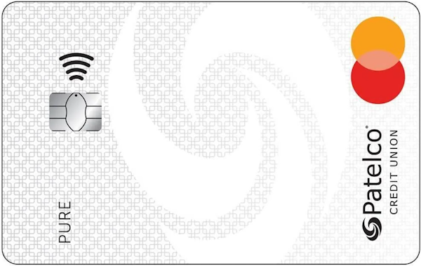 Patelco Credit Union Pure Secured Mastercard® card art