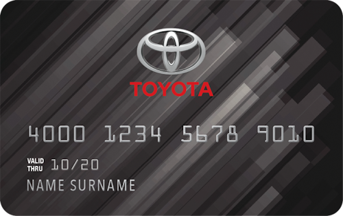 Toyota Rewards card art