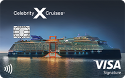 Celebrity Cruises Visa Signature® card art