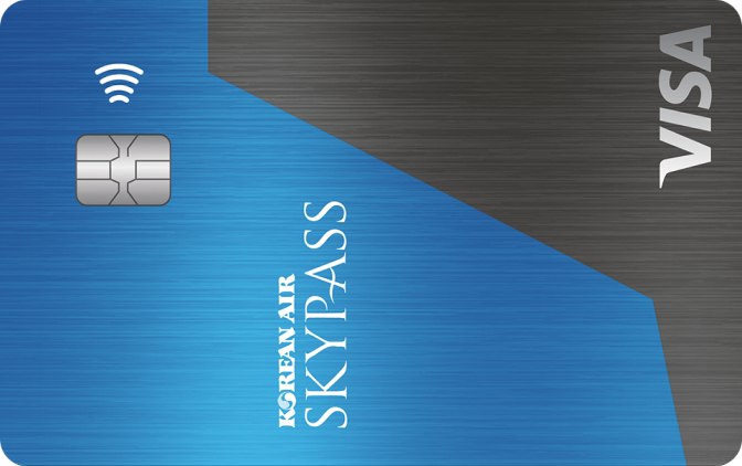 SKYPASS SkyBlue Visa® card art