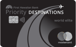 Priority Destinations® World Elite card art