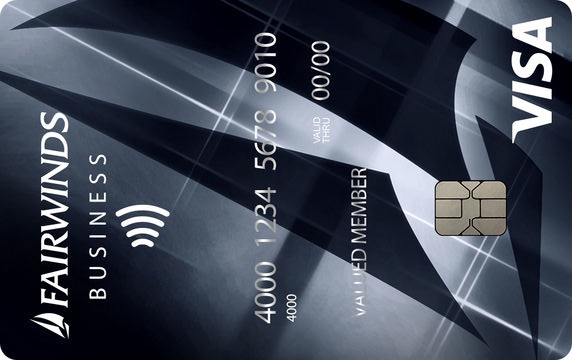 FAIRWINDS Business Rewards Visa® card art