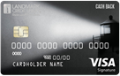 Landmark Credit Union Visa® Signature Cash Back card art