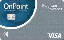 OnPoint Platinum Visa® with Rewards card art