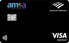 AMSA Customized Cash Rewards Card card art