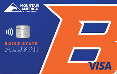 Boise State Alumni Rewards card art
